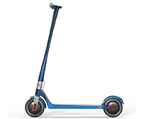 Carbon fiber scooter controller